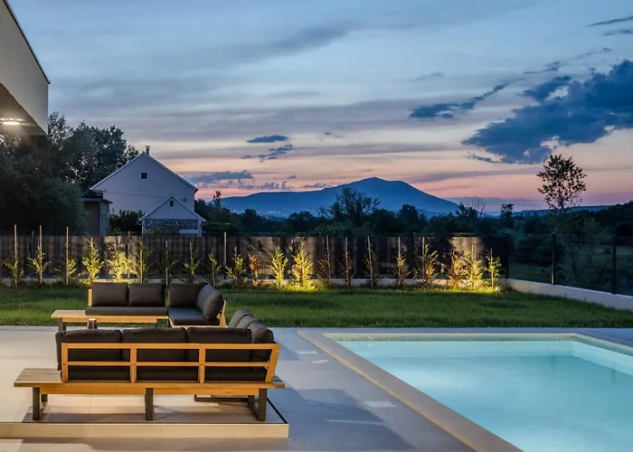 Vedro Nebo, Xl Heated Pool Villa Umljanovic